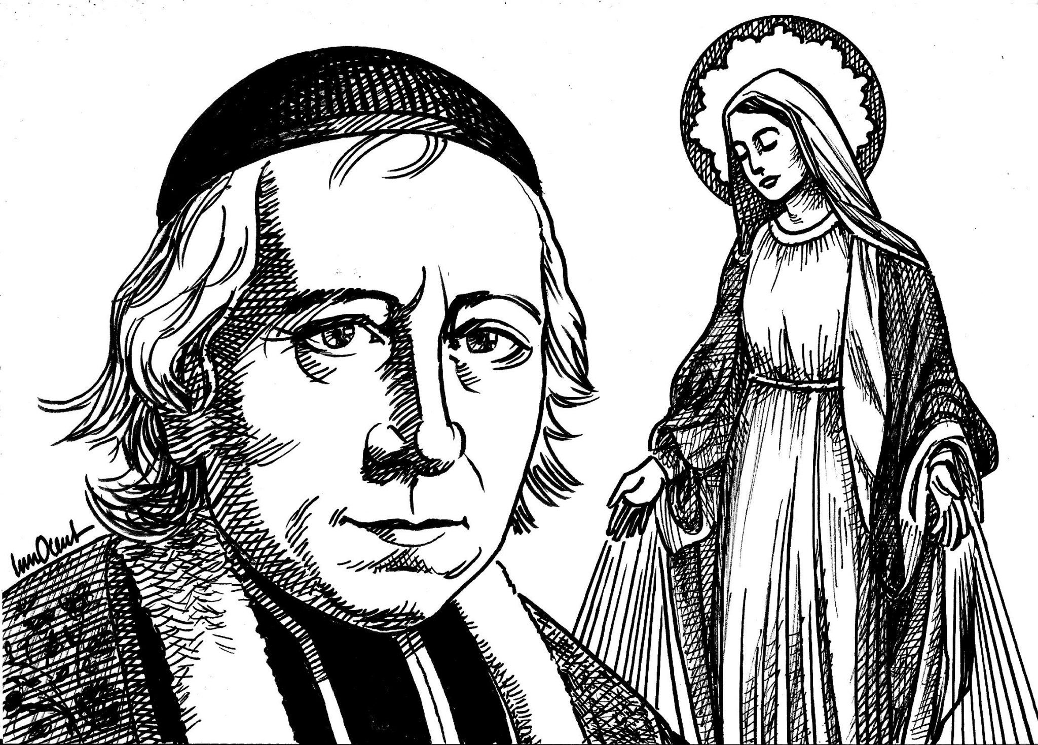 Abbé GuillaumeJoseph CHAMINADE (17611850) Dessinnocent